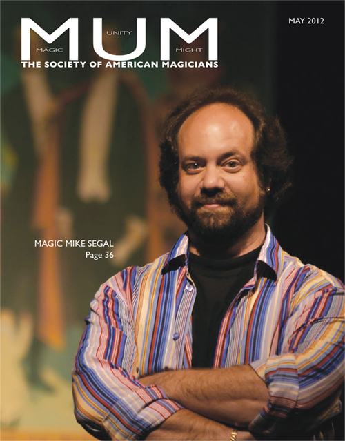 Magic Mike on Cover of MUM Magazine